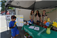 Girl Scout tent