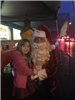 Santa and girl