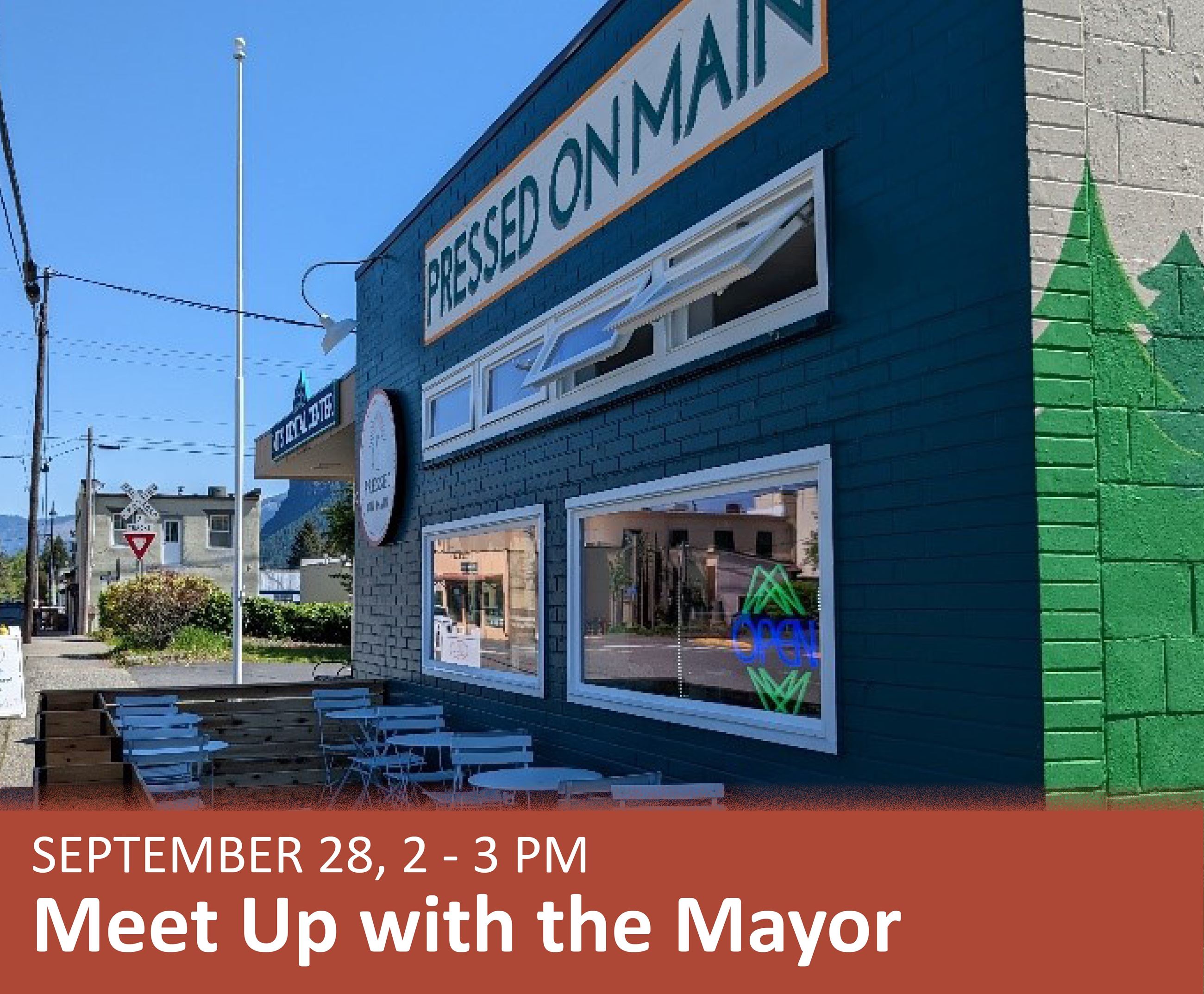 Meet up with the Mayor