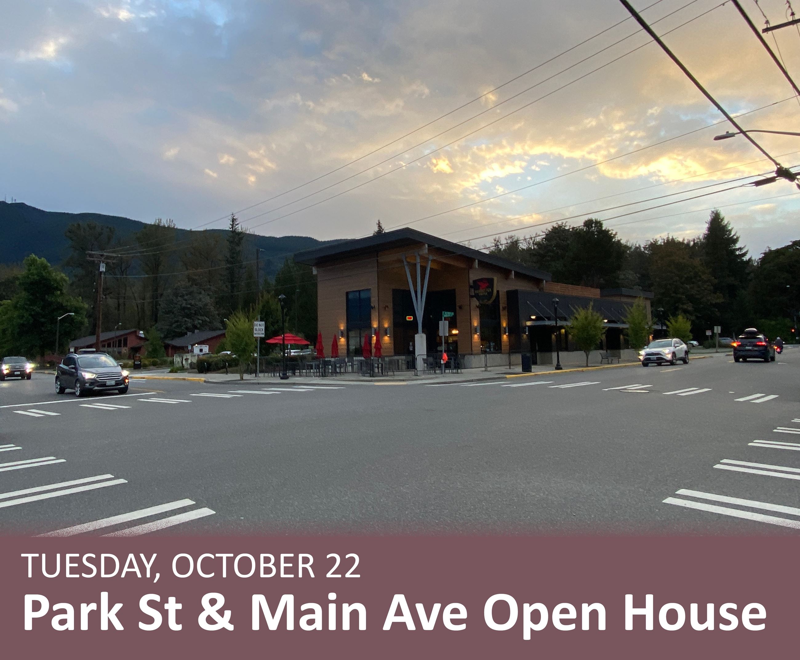 Park and Main Open House