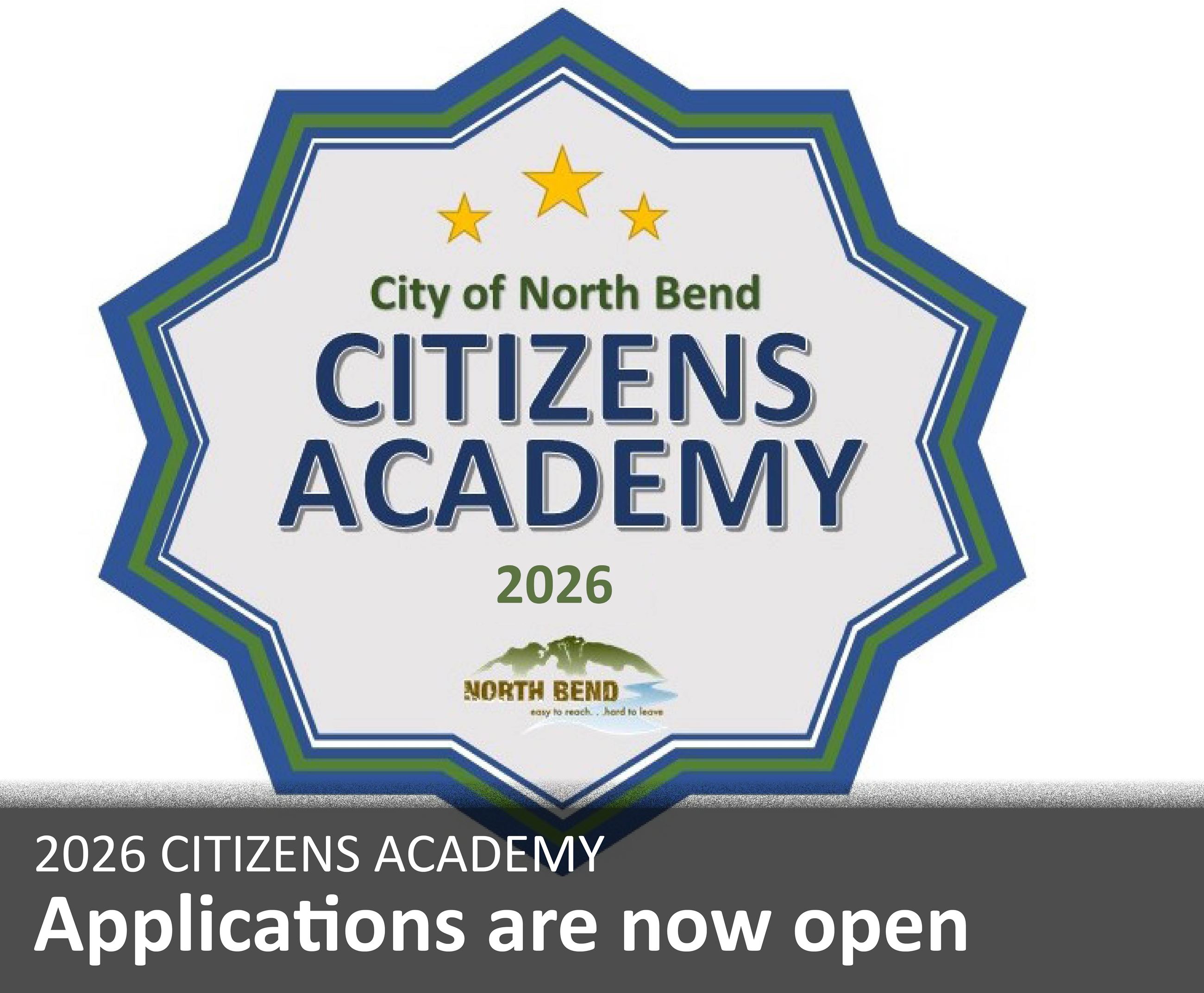 Citizens Academy Website Infographic