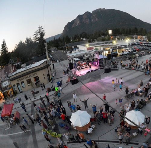 Block Party overhead