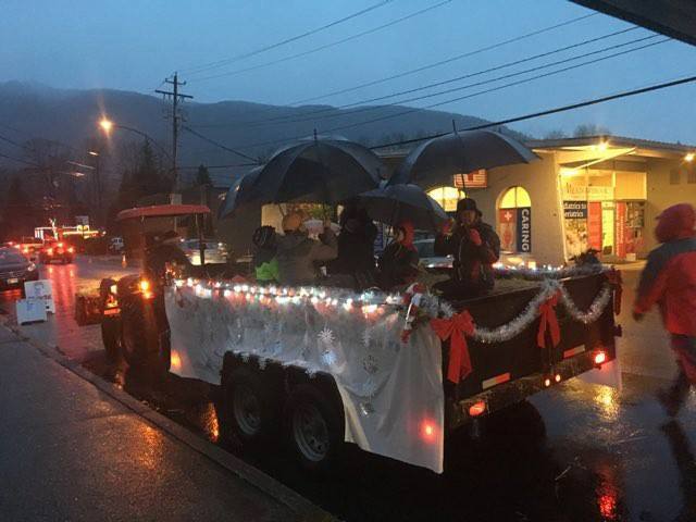 Holly Days float