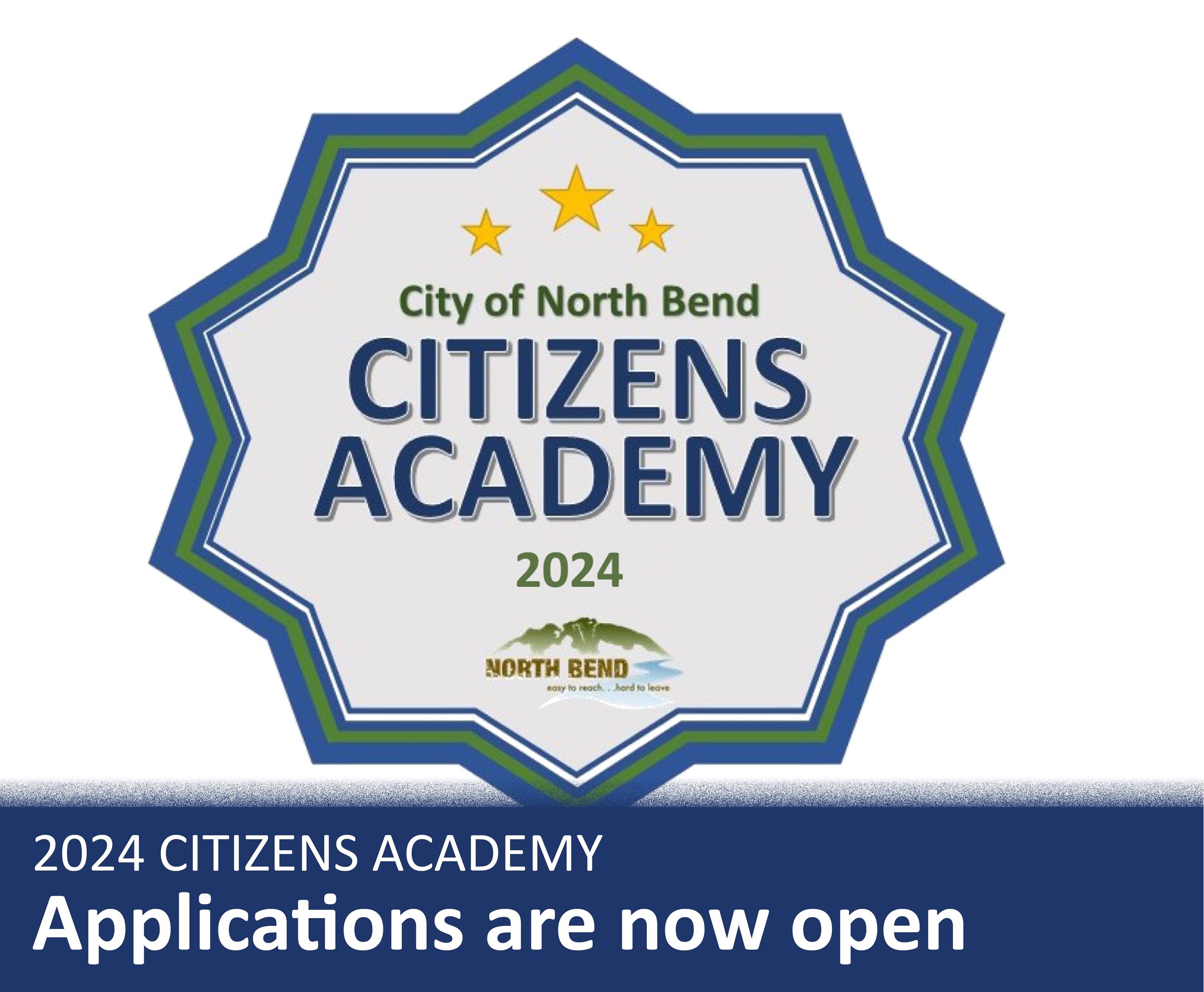 Citizens Academy Website Infographic